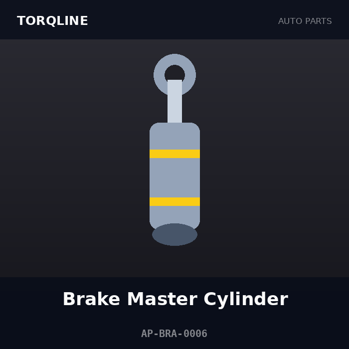 Torqline Brake Master Cylinder