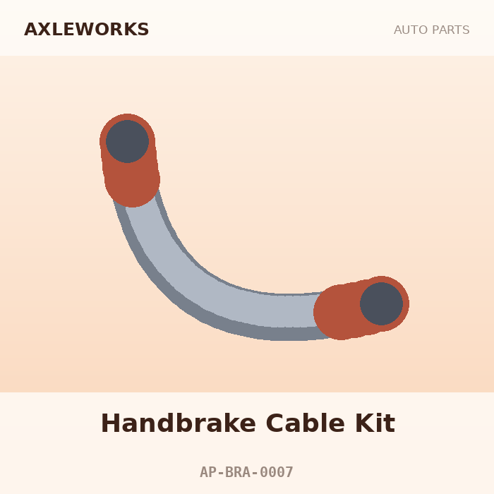 AxleWorks Handbrake Cable Kit
