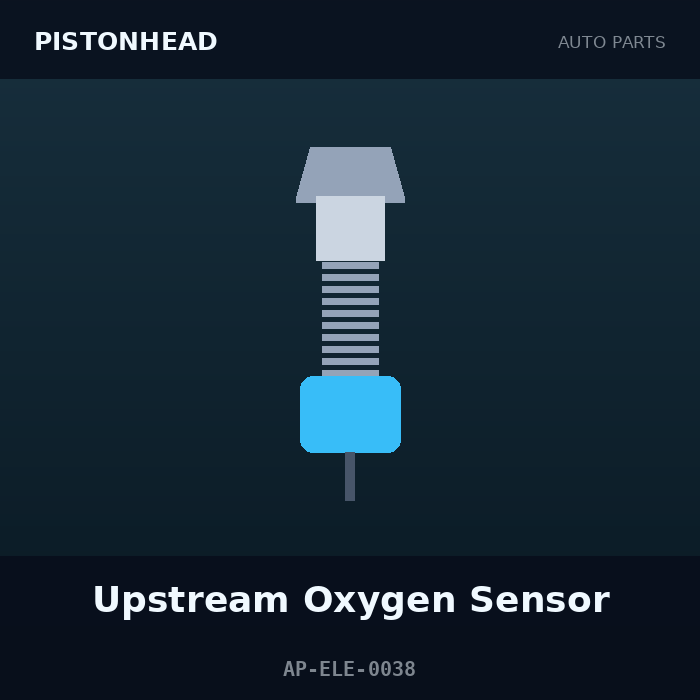 Pistonhead Upstream Oxygen Sensor