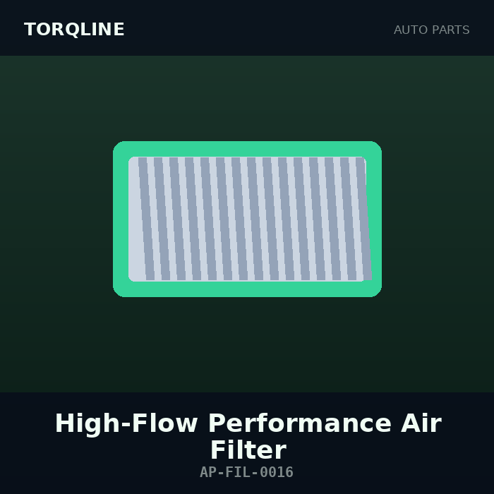 Torqline High-Flow Performance Air Filter