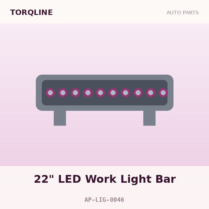 Torqline 22" LED Work Light Bar