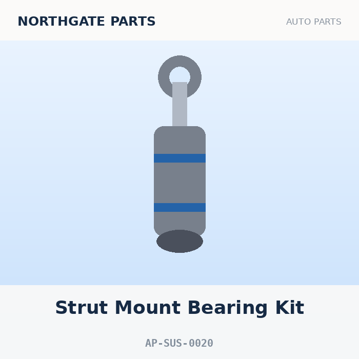 Northgate Parts Strut Mount Bearing Kit