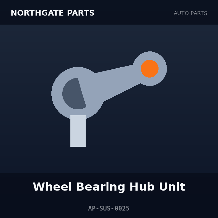 Northgate Parts Wheel Bearing Hub Unit