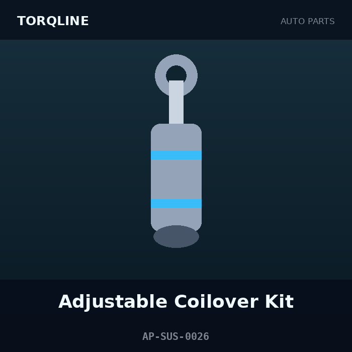 Torqline Adjustable Coilover Kit