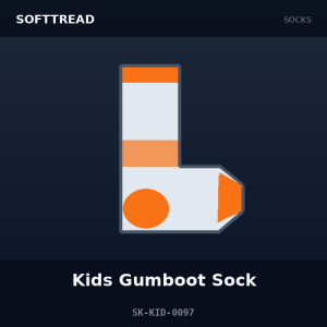 SoftTread Kids Gumboot Sock