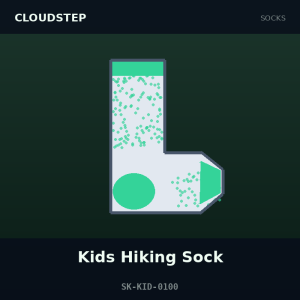 Cloudstep Kids Hiking Sock