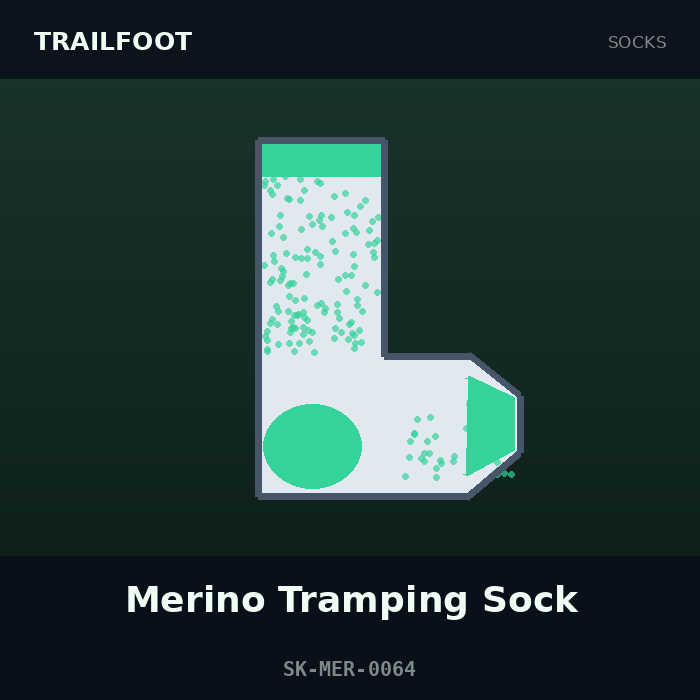 Trailfoot Merino Tramping Sock